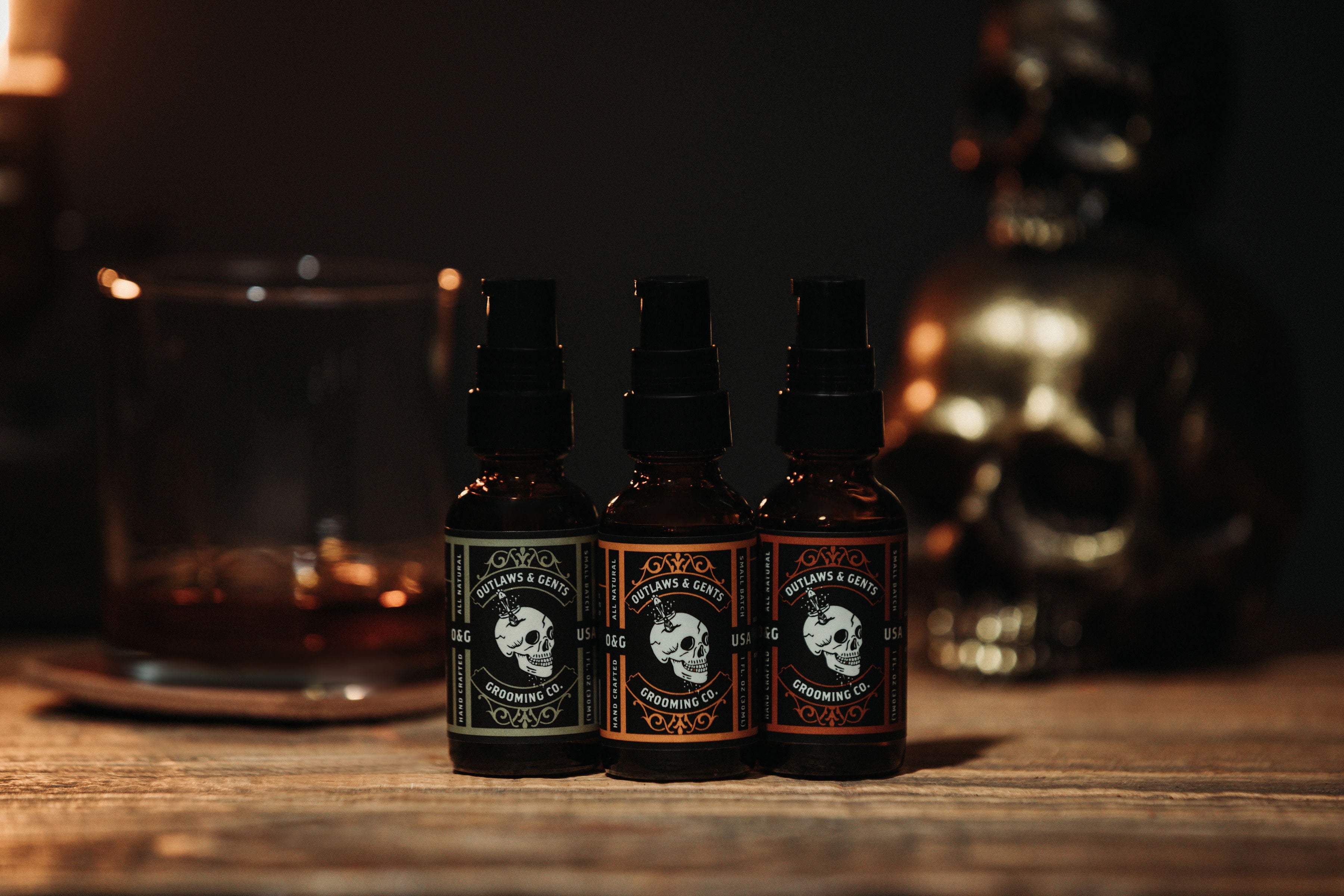 outlaws and gents beard oil