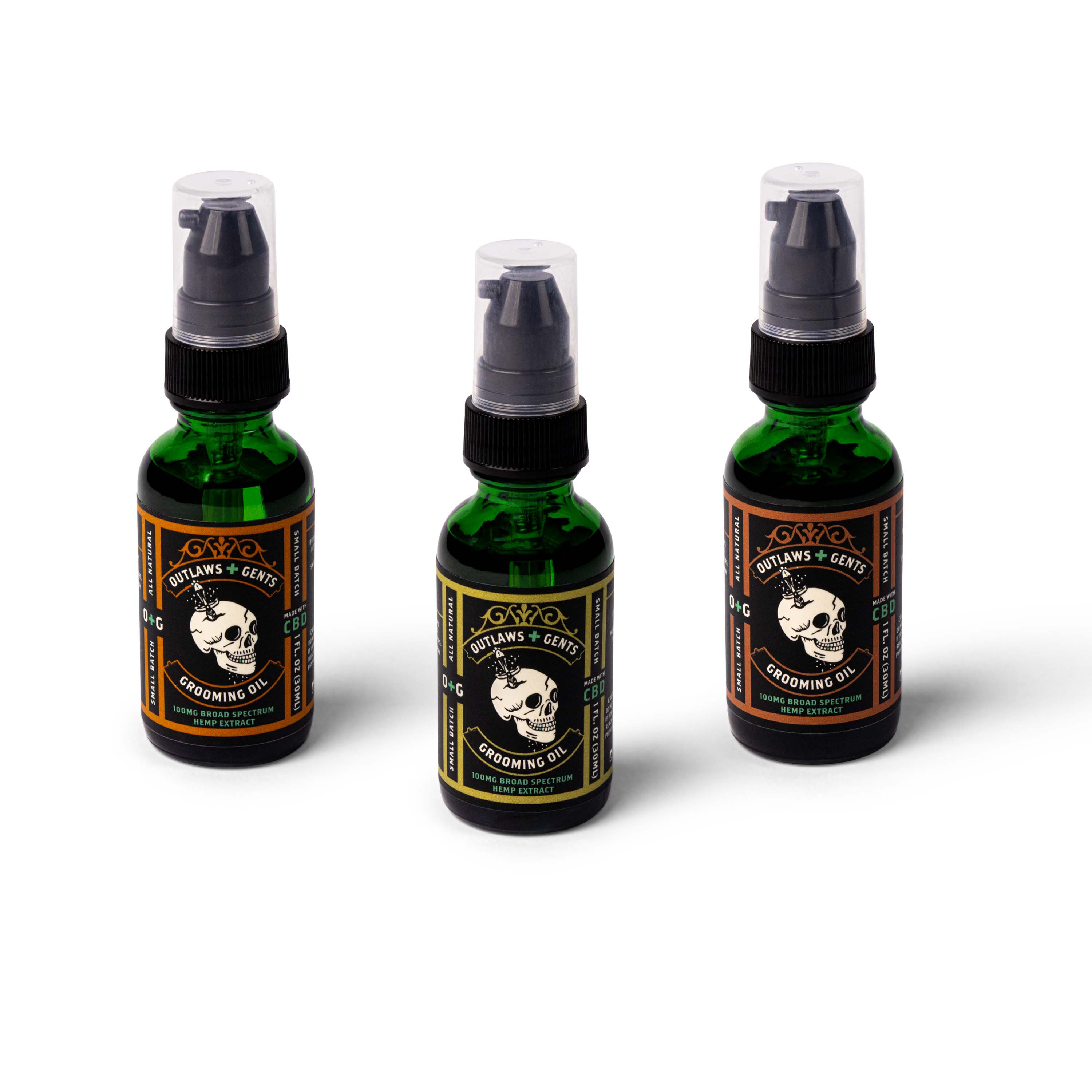 CBD Grooming Oil 3 Pack